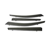 Deflettore for finestrini laterali compatibile con Chevrolet Groove 2020 2021 2022 2023 2024 Weathershields Visiera for porte Protezione da vento, sole, pioggia, neve e vento(Chrome strip)