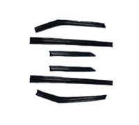 Deflettore for finestrino auto compatibile con Xpeng X9 2024 2025 2026, protezione dalle intemperie, protezione solare e antipioggia.