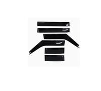 Deflettore for finestrino laterale auto, protezione antipioggia, compatibile con BYD U8 2023 + adesivo esterno for accessori auto(6pcs)