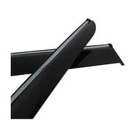 Deflettore for finestrino laterale compatibile con Mitsubishi Outlander MK4 2022 2023 2024, protezione solare e antipioggia.(Chrome Strip)