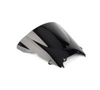 Deflettore Moto Per YZF R6 600 1998 1999 2000 2001 2002 Parabrezza Per Moto A Doppia Bolla Deflettore Protezione Parabrezza Cupolino Moto(Nero)