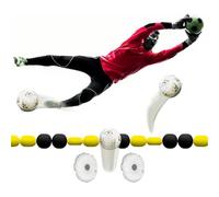 Deflettore palla da portiere con 2 sacche d'acqua per l'allenamento dei | Attrezzatura da allenamento per portiere di calcio per migliorare la reazione e il controllo della palla durante le sessioni