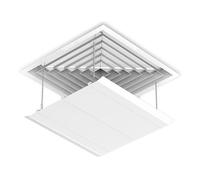 Deflettore per Aria Condizionata Centrale, Parabrezza Regolabile a Soffitto Deflettore per Condizionatore D'aria per Ufficio Evitare Il Soffio Diretto del Deviatore D'aria per Vento Freddo (Color : C