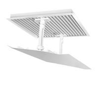 Deflettore per Aria Condizionata Centrale, Parabrezza Regolabile a Soffitto Deflettore per Condizionatore D'aria per Ufficio Evitare Il Soffio Diretto del Deviatore D'aria per Vento Freddo (Color : B