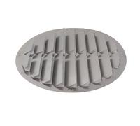 Deflettore per aria esterna Copri Deflettore for Climatizzatore Mini Split in Acciaio Inox 43-58 cm
