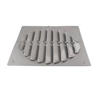 Deflettore per aria esterna Copri Deflettore for Climatizzatore Mini Split in Acciaio Inox 43-58 cm