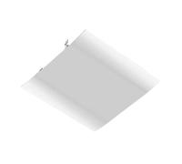 Deflettore per bocca di ventilazione a soffitto,Deflettore di griglia di calore quadrato - copertura del registro regolabile con diffusore antivento per soffitto finestra garage esterno seminterrato