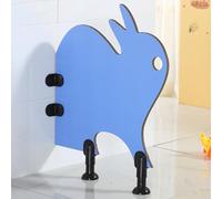Deflettore per cartoni animati per WC pubblico, orinatoio per bambini divisorio, divisori per bambini, divisorio in fogli di legno per cartoni animati per bambini, ideale per i bagni dell'asilo ( Colo
