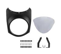 Deflettore Per CB650R Per CB1000R 2018 2019 2020 Parabrezza | Per CB 1000R 650R Moto Parabrezza Protezione Faro Cupolino Anteriore Maschera Copertura(Matt black-A)