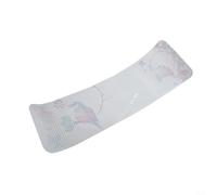 Deflettore per condizionatore d'aria a parete per unità AC da interni, guida del vento 90 x 27 cm con struttura in tubo di acciaio, per una facile installazione No D