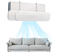 Deflettore per condizionatore d'aria, deflettori telescopici antivento in PP, stampa dei cartoni animati, deflettore di ventilazione, deflettore di flusso, frangivento, deflettore d'aria fredda