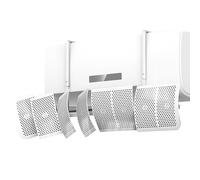 Deflettore per condizionatore d'aria | Parabrezza per condizionatore d'aria - Guida deflettore camera con capacità di peso di 1,5 kg | Angoli regolabili per comfort domestico | Deflettore di