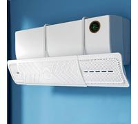 Deflettore per Condizionatore Universale, Regolazione del Flusso 180° deviatore aria condizionatore Regolabile Parabrezza Aria condizionata Scudo, Freddo/Calda, per casa/Ufficio,Anziani, Neonati