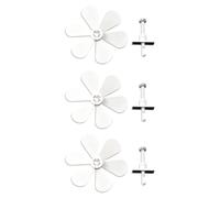 Deflettore Per Condizionatore | Ventola regolabile anti-diretto a 3 pezzi | Ventilatore Deviatore Flusso Aria AC Centrale | Per Dormire, Lavorare, Casa, Camper, Hotel, Dormitorio, Appartamento, Soggio