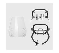 Deflettore Per CT125 Per Cub CT 125 Per Trail 125 Parabrezza | 2023-2026 Parabrezza Staffa Supporto Portapacchi Anteriore Protezione Faro Deflettore Antivento(Transparent Color)