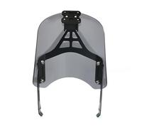 Deflettore Per Ducati Per Scrambler 400 2015-2020 Parabrezza | Per Scrambler800 Moto Anteriore Deflettore Parabrezza Supporto GPS Staffa Di Navigazione(STYLE 2 Type 1 Grey)