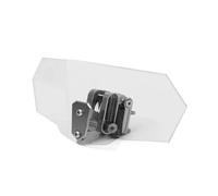 Deflettore Per L'Africa Per Twin Per CTX700 Per KLR-650 cupolino | Deflettore Per Parabrezza Regolabile Con Estensione Per Parabrezza Universale Adatto(Small size C)