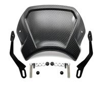 Deflettore Per Moto Cupolino Anteriore Per Moto, Stile Vintage, Per YAMAHA XSR700 2016-2022, XSR 700 XTRIBUTE 19-21, XSR900 16-21 Parabrezza Per Moto(Carbonio,X- 700)