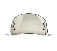 Deflettore per parabrezza Per Scooter Bici Elettriche Moto Retro Parabrezza UniversaleDeflettore Anteriore Accessori Modificat(Transparent set1)