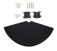 Deflettore per scoiattolo per asta per mangiatoia per uccelli Supporto per palo