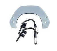 Deflettore Per Vespa Per Sprint150 2016-2021 Parabrezza | Per Sprint 150 Accessori Moto Parabrezza Paravento Scudo Deflettore(Light Smoke)