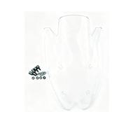 Deflettore Per Z1000 Per Z 1000 2010-2012 2013 2014 cupolino | Parabrezza WindScreen Double Bubble(Bianco)