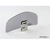 Motoplastic Deflettore Puig 4717 Parabrezza raggio 300 mm Fissaggio clip-on fume chiaro 92x