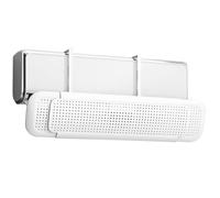 Deflettore Regolabile per Climatizzatore, Deflettore Antivento Telescopico, Deflettore Uscita Condizionatore, Montaggio a Parete Universale, Deflettore Aria Domestico