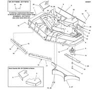 DEFLETTORE, SCARICO ANTERIORE, DESTRO, 52RD LR5411034B ORIGINALE Ferris