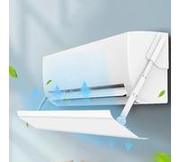 Deflettore Universale per Climatizzatori, Deflettore Anti-Corrente d'Aria Diretta, Controllo della Distribuzione del Flusso d'Aria, Prevenzione della Formazione di Condensa