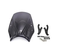 Deflettore Vento Copri Cupolino Parabrezza Moto Deflettore Paravento Per Trident 660 2021-2022(Fumo scuro)