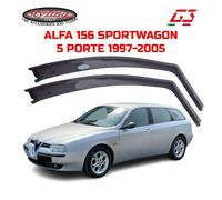 G3 Deflettori aria antiturbo antivento anteriori per Alfa Romeo 156