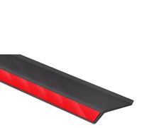 Deflettori antipioggia autoadesivi per finestre, Striscia autoadesiva in gomma nera di diverse dimensioni for veicoli con porte e finestre(4.5cmx1.5M)