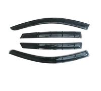 Deflettori antipioggia per auto Per BMW X6 E71 Deflettori d'aria per finestrini laterali auto Visiere nere Protezione antipioggia Visiera per porta per Vent Shade Dark