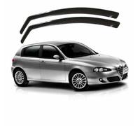 Deflettori Aria Alfa Romeo 147 - 5 Porte dal 2001 Antivento Antiturbo Farad fumè