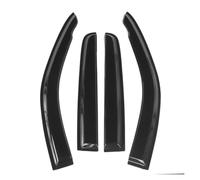 Deflettori Antivento per Auto per Nissan Navara NP300 D23 2014-2021 Deflettori Antivento per finestrini Laterali Auto, Visiere Antivento, Protezioni Antipioggia e Sole 4X