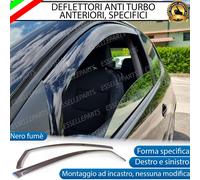 DEFLETTORI ARIA ANTI TURBO ANTI VENTO NERO FUME' DAEWOO MATIZ SPECIFICI