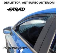 DEFLETTORI ARIA ANTITURBO PER SKODA FABIA 2015-2020 5P/SW PORTE ANTERIORI OSCURA