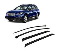 Deflettori Aria Antivento Pioggia Per Subaru Outback 5 15 - 17 Montaggio Esterno