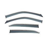 Deflettori Aria Auto PER Mitsubishi PER Eclipse Cross Window Visors Deflettori Per Finestrini Dell'auto Deflettore Protezione Solare Rivestimento Della Copertura Finestrino Laterale Deflettori(4PCS)