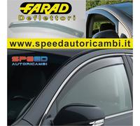 Farad Deflettori Aria Per Citroen C3 da 2016 Antivento Antiturbo Fume 12.692 2pz