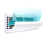 Deflettori Aria condizionata per Parabrezza Regolabile Anti-soffiaggio Laterale Regolabile, direzione del Vento Deflettori Aria condizionata telescopici per casa/Ufficio, 40 cm/80 cm/100 cm/130 cm