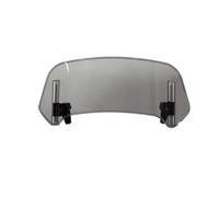 DEFLETTORI ARIA CUPOLINO VISIERA Deflettore aria per parabrezza universale Risen Clip On per moto BMW R1200GS XADV Tmax Scooter(Large Smoke A)