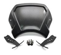 DEFLETTORI ARIA Deflettore parabrezza vintage piastra frontale per moto per YAMAHA XSR700 2016-2022 XSR 700 XTRIBUTE 19-21 XSR900 16-21 CUPOLINO VISIERA(Carbon XSR900)