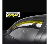 DEFLETTORI ARIA "FARAD" X NISSAN MICRA '03-'10 5 PORTE ANTITURBO ANTIVENTO 12427