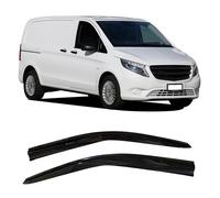 Deflettori aria finestrini laterali tinta nero sole - per Mercedes Vito...