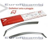 DEFLETTORI ANTIVENTO ANTITURBO PIOGGIA ANTERIORI AUDI A6 DAL 2018 S.W. G3 19.761