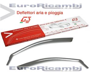 DEFLETTORI ARIA G3 FUME' PER CITROEN BERLINGO 2008>2017