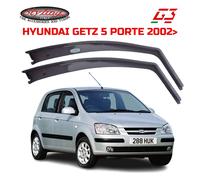 DEFLETTORI ARIA HYUNDAI GETZ (2002 in poi) 5 PORTE G3 SET ANTIVENTO FUME' 19508