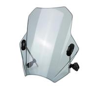 DEFLETTORI ARIA Parabrezza Regolabile Copri Parabrezza Per HONDA CBR600RR CB1000R GXSR 600 750 Per MT07 MT09 Moto Universale(GRAY)